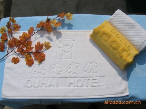 100% cotton towels for hotel bathroom floor