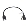 Car audio cable for Mercedes Benz E300L GLK300 USB cable 5v charging