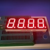 Super bright Red 7 Segment LED Display 4 Digit 20.4mm Common Anode for instrument panel