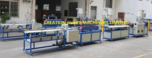 High output ABS profile plastic extruder machine