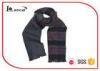 Mens Double Plaid Check Woven Shawl Heavy Brushed With Short Tassels