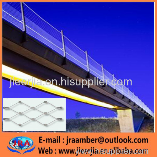 /balustrade mesh/ rope bridge   balcony stainless steel wire mesh 