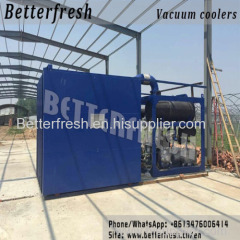 China Manufacture and Installation of fast Vegetables Cooling PreCooling Vacuum Cooling Hydro Cooling Forced Air cooling