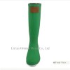 Long Rubber Rain Boots Women With Zipper