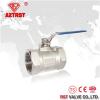 1PC 1000WOG/2000WOG Stainless Steel Floating Thread Ball Valve