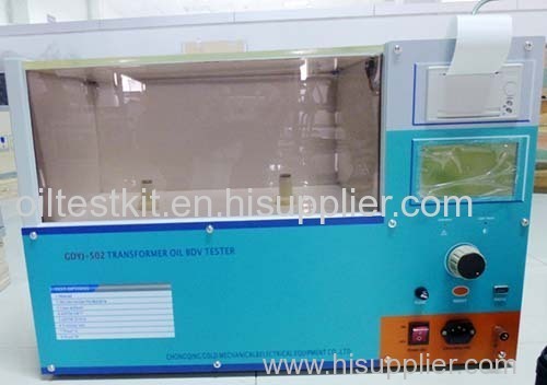 Automatic Insulation Oil Dielectric Strength Tester BDV Tester