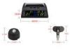 4 Tyre Sensors Tyre Pressure Monitoring System 2.0V-3.6v for universal vehicle