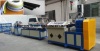Plastic machinery for producing fan edge banding tape