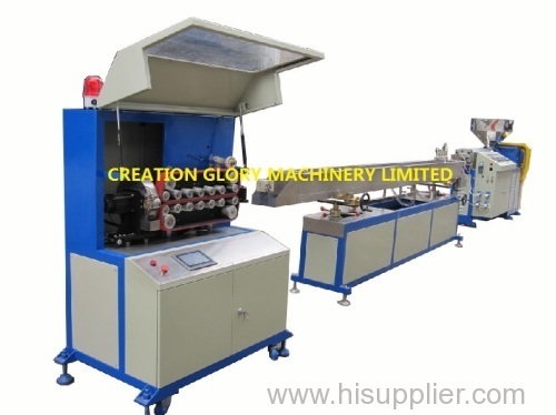 High precision medical stomach tube plastic extrusion line