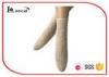 Flesh Colored Ladies Trouser Socks Ribbed Edge Ankle High Nylon Socks