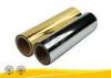 High Performance Gold Silver Polyester Film Multiple Extrusion Processing