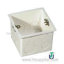 Electrical UPVC Outlet Box DIN