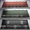 Colorful Anti - Rainstorm Stone Coated Step Tiles Roofing Sheet CE / SONCAP