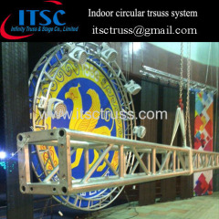2M dia circular truss system for indoor events in Kazakhstan