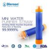 Diercon outdoor camping portable water filter straw emergency kit