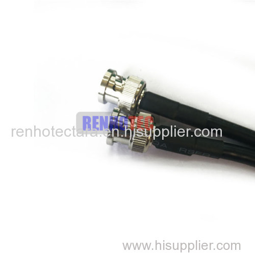 good transfer bnc plug connector straight coax cable
