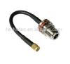 black male sma to female n type to rg6 cable