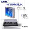 IP65 10.4 inch touch industrial panel PC with RS485