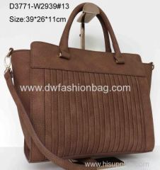 Fashion zipper shoulder bag/Lady handbag/PU leather handbag