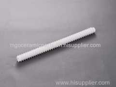Slim single hole thread Magnesium oxide tube