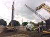 13m Depth Engineering Construction CFA Piling Rig With Hydraulic Rotary Drill Head