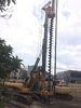 CFA Crawler Drilling Rig For Borehole Drilling / Bored Pile Construction 20 m Drilling Depth