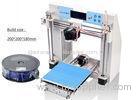 FDM Rapid Prototyping Reprap Prusa 3D Printer For School DIY High Resolution
