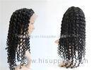 Healthy Deep Wave Curly Full Lace Human Hair Wigs For Black Women