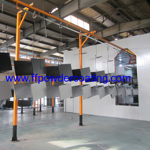 whole powder coating line