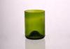 Tall Green Glass Candle Holder / Tea Light Holders With Lead Free