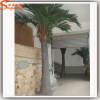 Artificial indoor plastic leaves coconut pam tree plants for garden & hotel decor