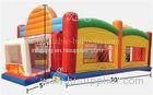 Kids Colorful Ultimate Sports Arena Inflatable 0.55mm PVC Tarpaulin 12m x 5.5m x 4.3m