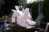 Amusement White Inflatable Dragon Toy PVC Attractive Eco - Friendly EN71