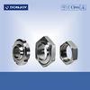 Sanitary SUS 304 316L Stainless Steel Sanitary Fittings Male Union Liner RJT Hex Nut