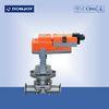 Electric Clamped Direct Sanitary Diaphragm Valve self - adjusting for flow regulation