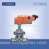 Electric Clamped Direct Sanitary Diaphragm Valve self - adjusting for flow regulation