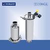 Food Processing SS304 Inline Sanitary Filter With Sample Valve / Discharge Valve