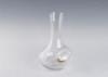 Customized White Wine Decanter Aerator 1800ml Crystal Transparent