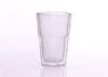 Borosicate Clear Double Layer Glass Tea Cup 360 ML Large Capacity