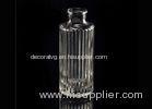 5ml Clear Glass Perfume Bottles Refillable Skull Shap With Sprayer