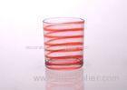 Personalized Decorative Glassware Glass Candle Containers 400ml