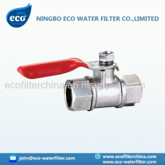 water shut-off ball valve