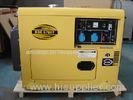 Commercial Super Quiet Small Diesel Generators Air Cooled 912 X 532 X 740 mm