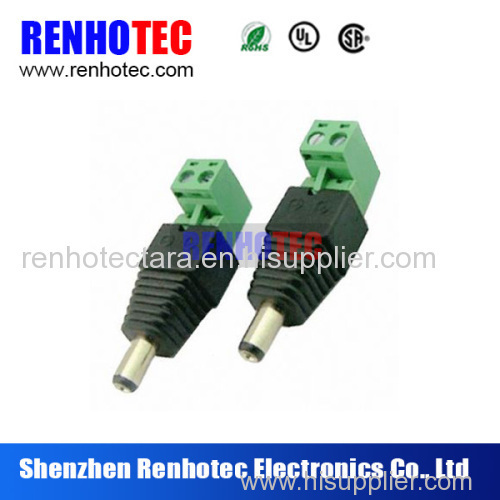 right angle 12V DC power connector