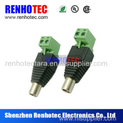 male L type DC terminal power connector