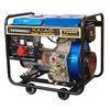 Open Frame 6.3Kva Diesel Generator Recoil Starter For Factory / Oil Filed