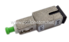 SC APC male-female 8 dB SC Fiber Optic Attenuator SC Apc Attenuator Optical Fiber Attenuator