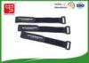 Fixed Special Hook and Loop Straps Eco-Friendly Black Customised Logo