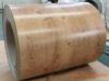 Marble Grain / Wood Grain pre Painted Galvalume Steel Coil For Building Decoration
