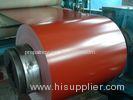 Red Roofing Color Coated Galvanized Steel Coil Corrosion Resistance